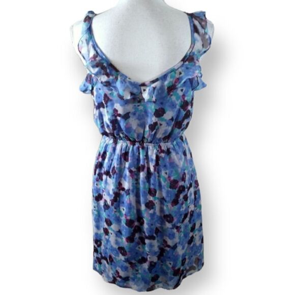 SOPRANO FLORAL BLUE DRESS SZ.S EUC - Picture 4 of 6